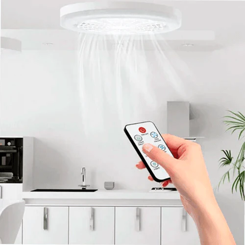 Ventilador de Teto Inteligente - Led e Controle Remoto