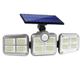 Refletor Led Solar Com 3 Cabeças 800W - EcoLight