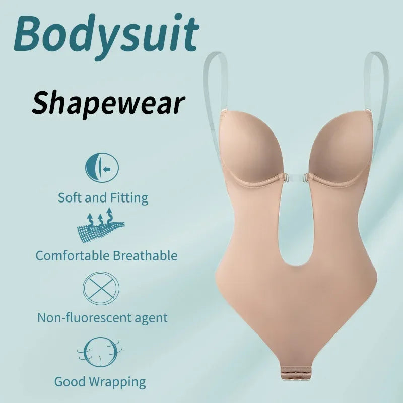 Body Modelador Invisível - Efeito Silicone