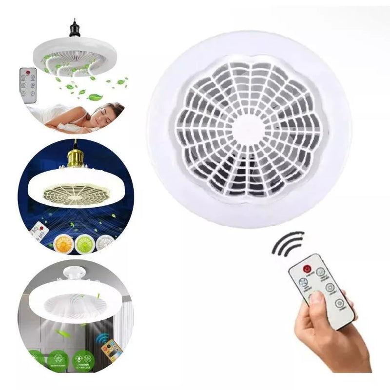 Ventilador de Teto Inteligente - Led e Controle Remoto