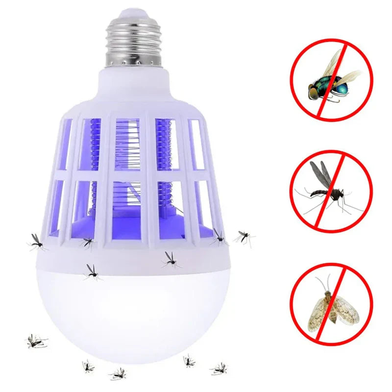 Lâmpada Led Anti Mosquito Ultravioleta 2 em 1